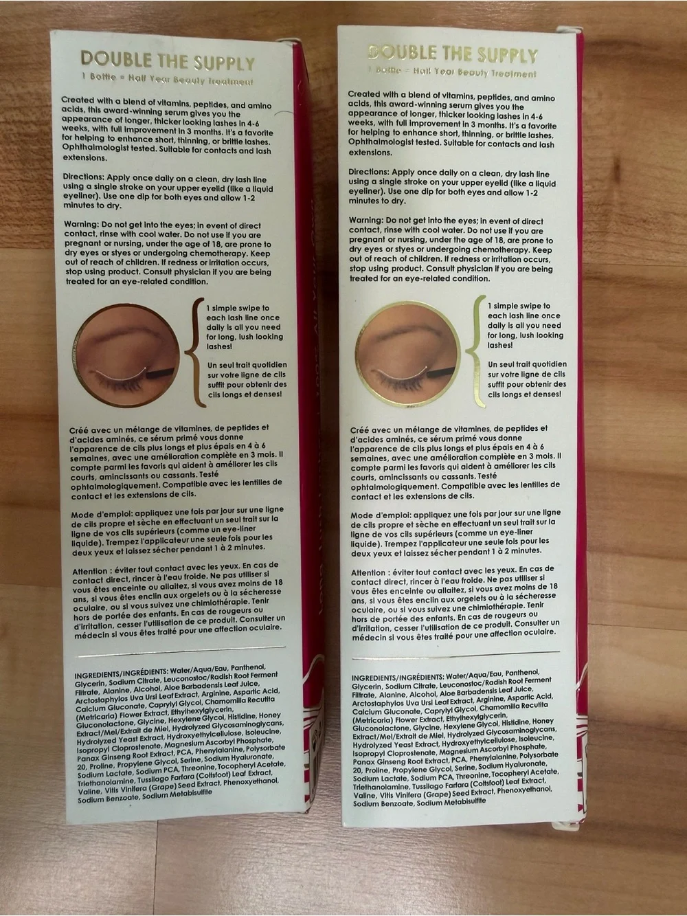 Grande LASH-MD Lash Enhancing Serum – 2 bottles, 4ml each